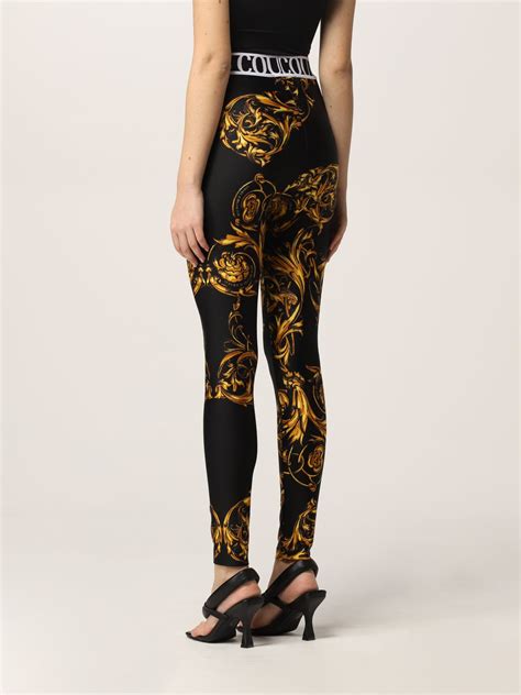 versace leggings black|Versace inspired leggings.